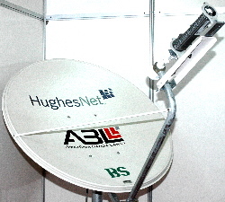 ABL especializa em banda larga por satélite que usa o Hughes sistema de DirecWay. 